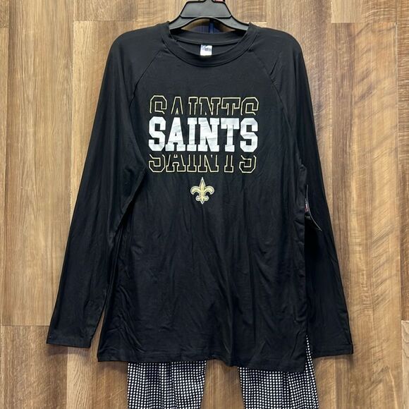 NEW ORLEANS SAINTS NFL PAJAMAS - Picture 1 of 5